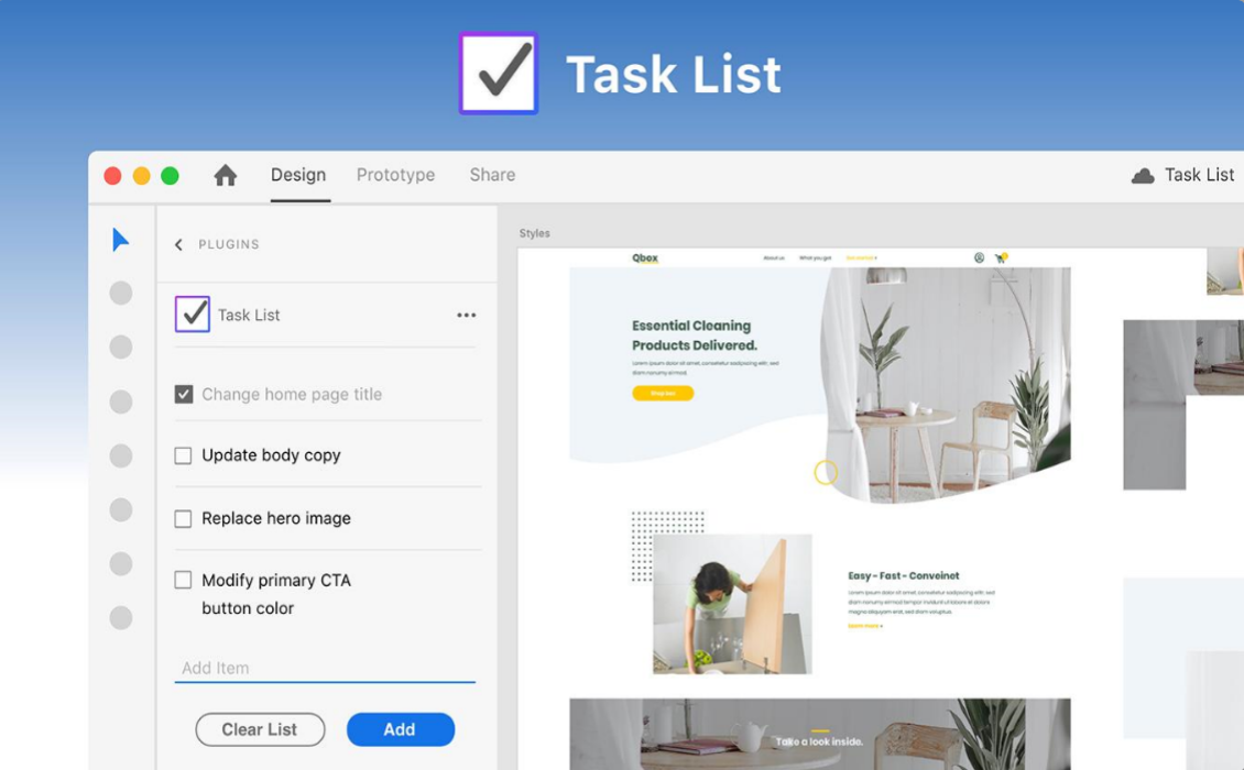 ToDo Lists In Design Apps Need To Be A Thing